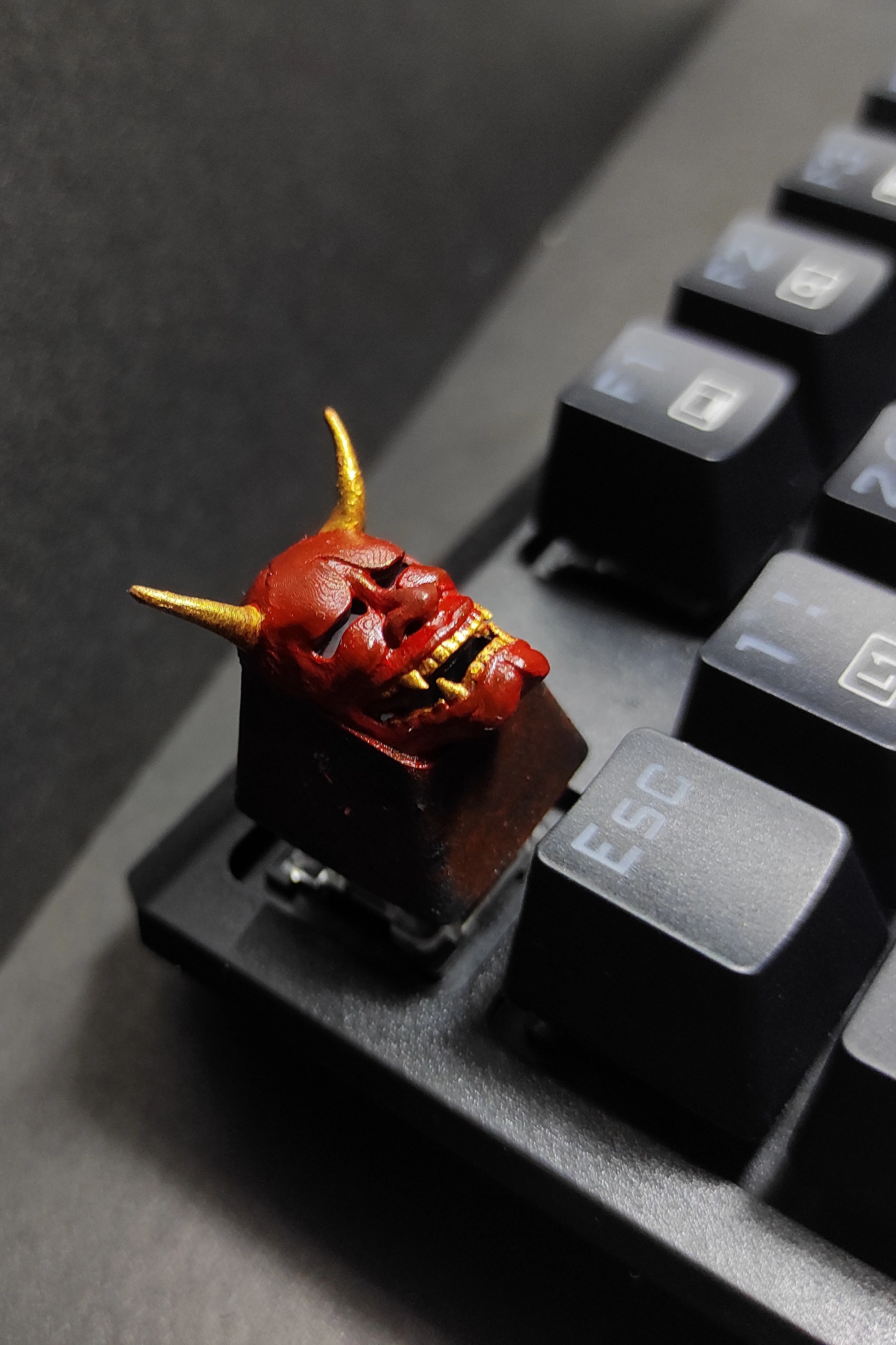 خرید و قیمت keycap مکانیکی مدل ماسک سامورایی هانیا