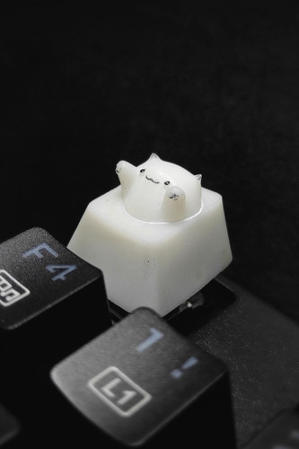 دکمه کیبورد مکانیکی مدل گربه کیوت