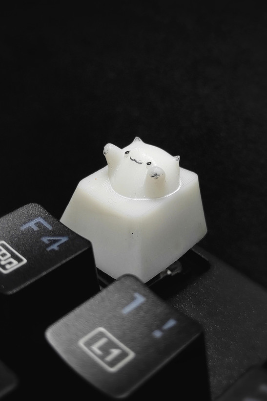 دکمه کیبورد مکانیکی مدل گربه کیوت