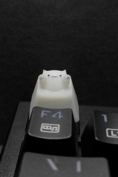 خرید و قیمت دکمه کیبورد مکانیکی مدل گربه کیوت