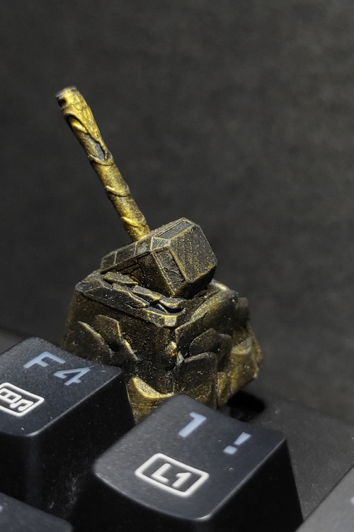 خرید و قیمت دکمه کیبورد مکانیکی مدل پتک ثور