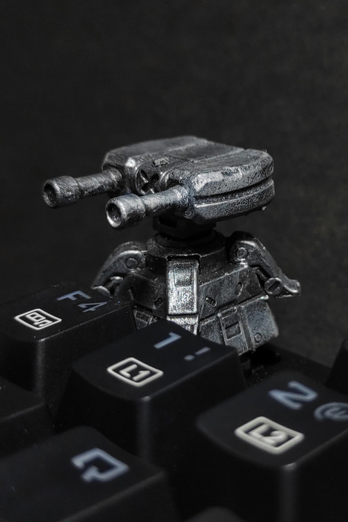 دکمه کیبورد مکانیکی مدل تفنگ دو لول استاروارز