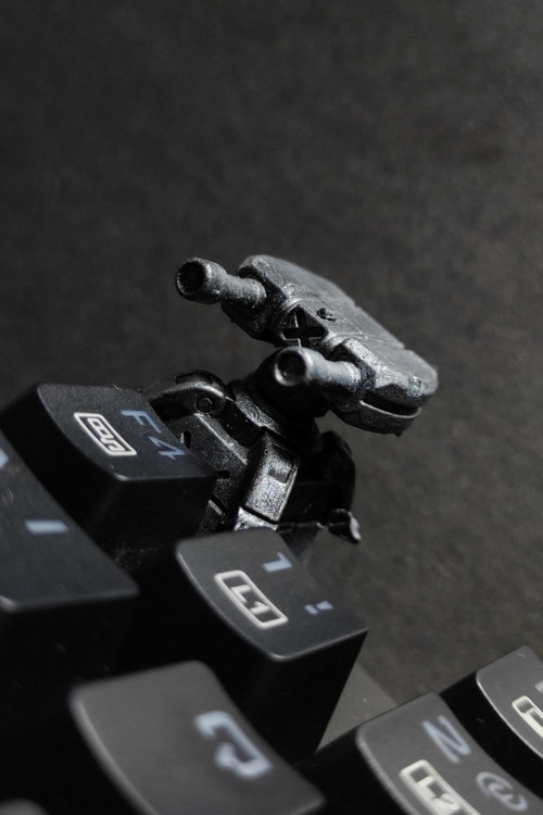 قیمت دکمه کیبورد مکانیکی مدل تفنگ دو لول استاروارز