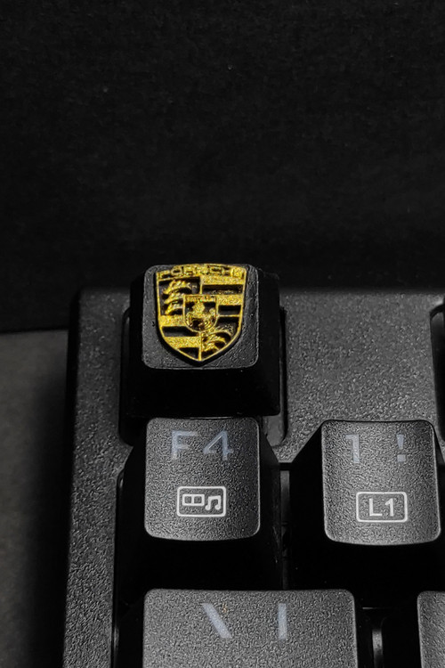 دکمه کیبورد مکانیکی مدل برند پورشه