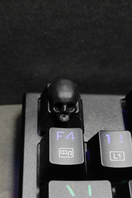 قیمت و خرید دکمه کیبورد مکانیکی مدل جمجمه