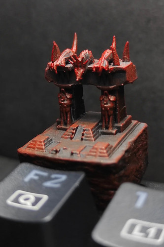 دکمه کیبورد مکانیکی مدل دروازه جهنم