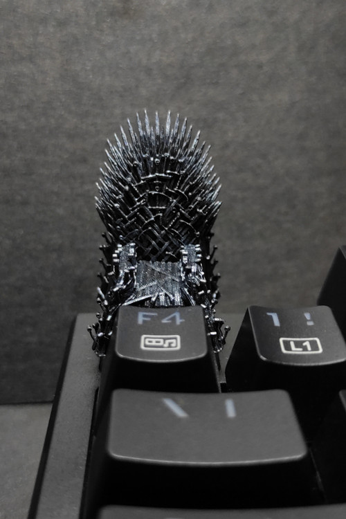 قیمت و خرید دکمه کیبورد مکانیکی مدل تخت گیم آف ترونز